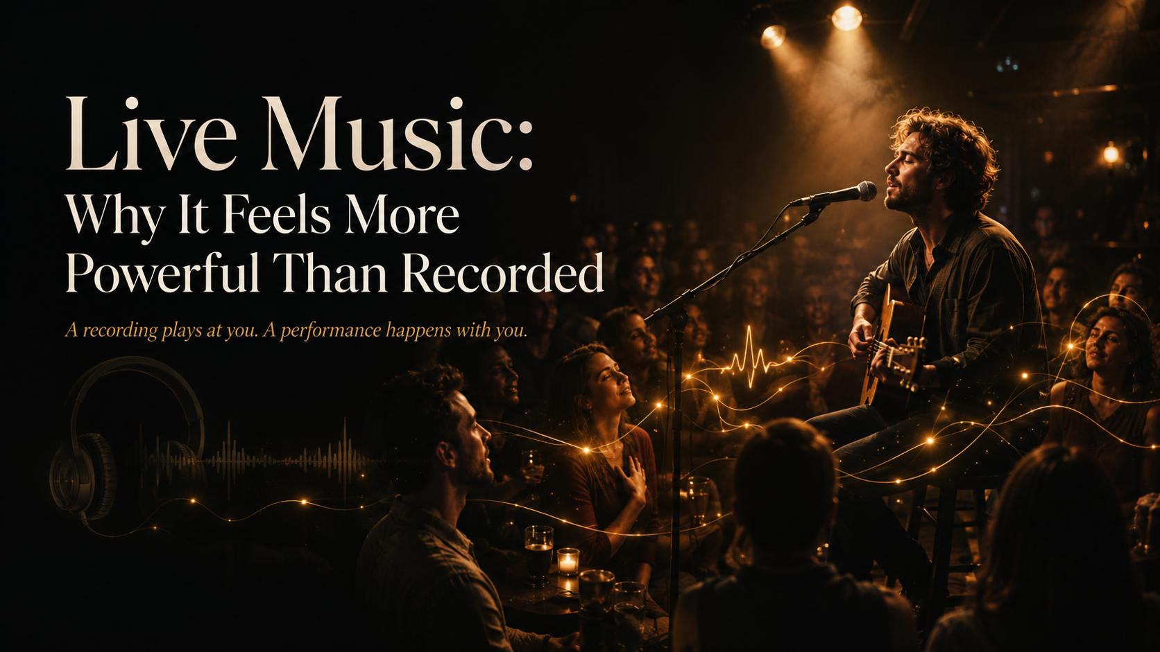 Live Music: Why It Feels More Powerful Than Recorded