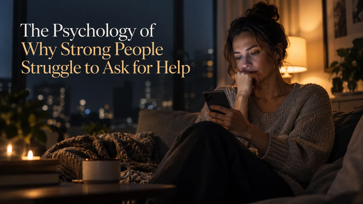 The Psychology of Why Strong People Struggle to Ask for Help