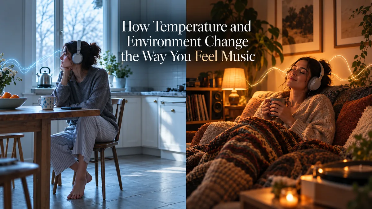 How Temperature and Environment Change the Way You Feel Music