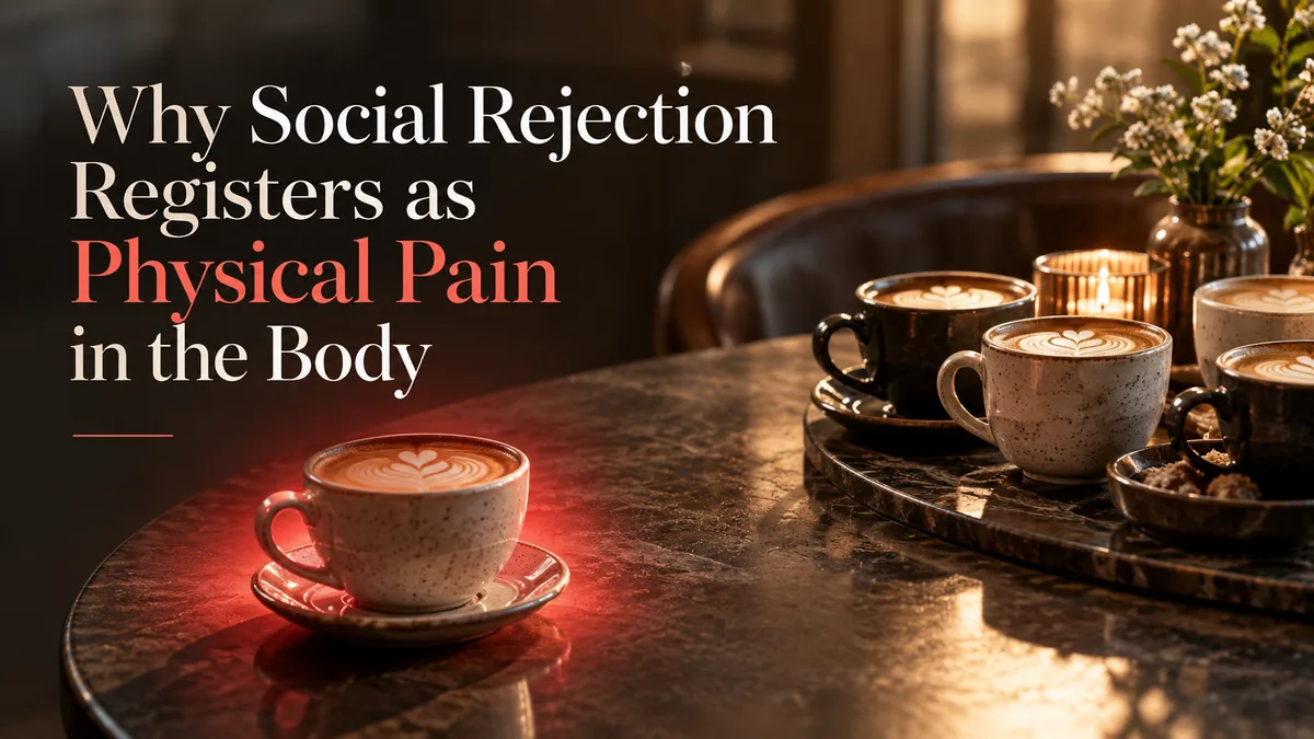 Why Rejection Hurts: The Sound of Being Left Out
